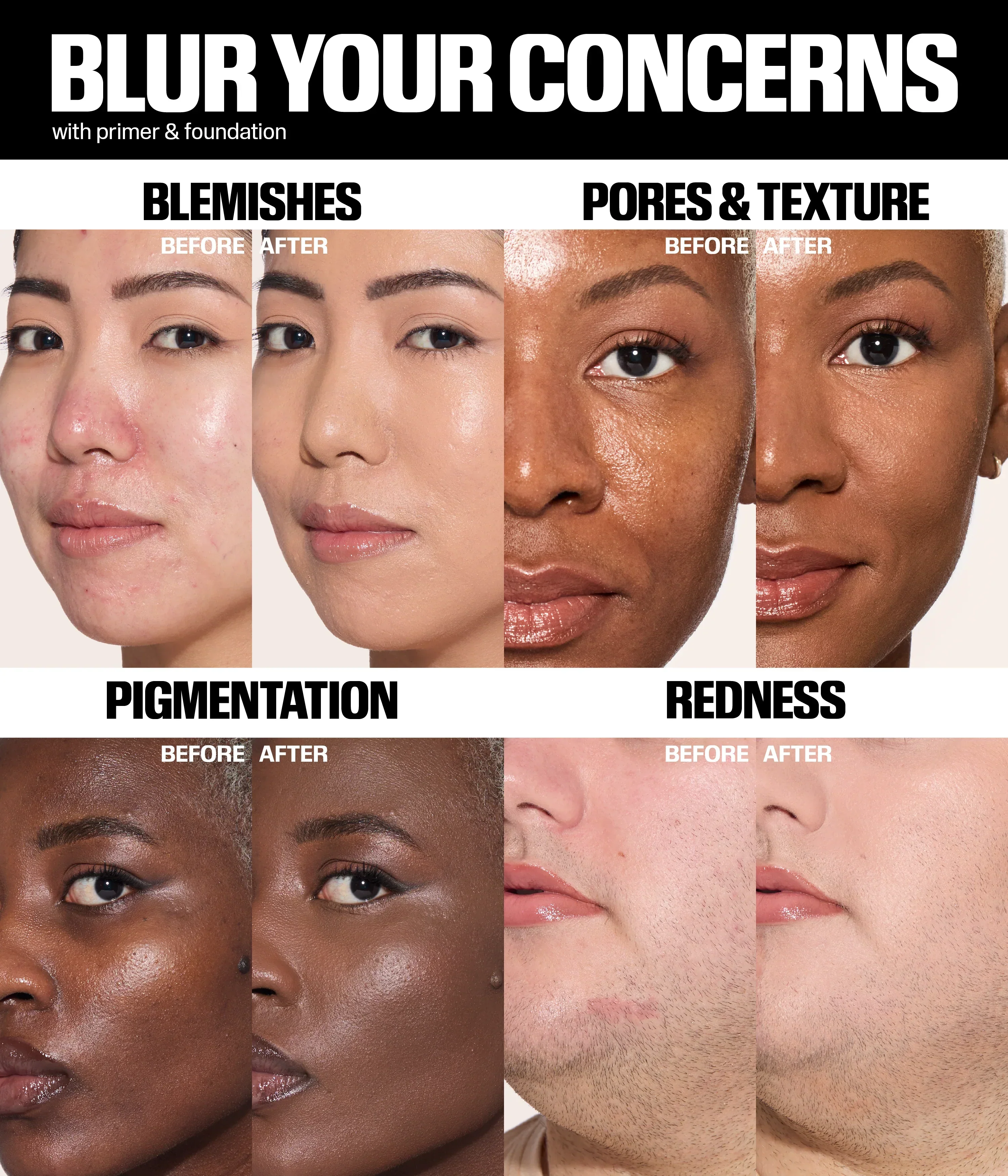 Easy Blur Natural Airbrush Foundation with Niacinamide