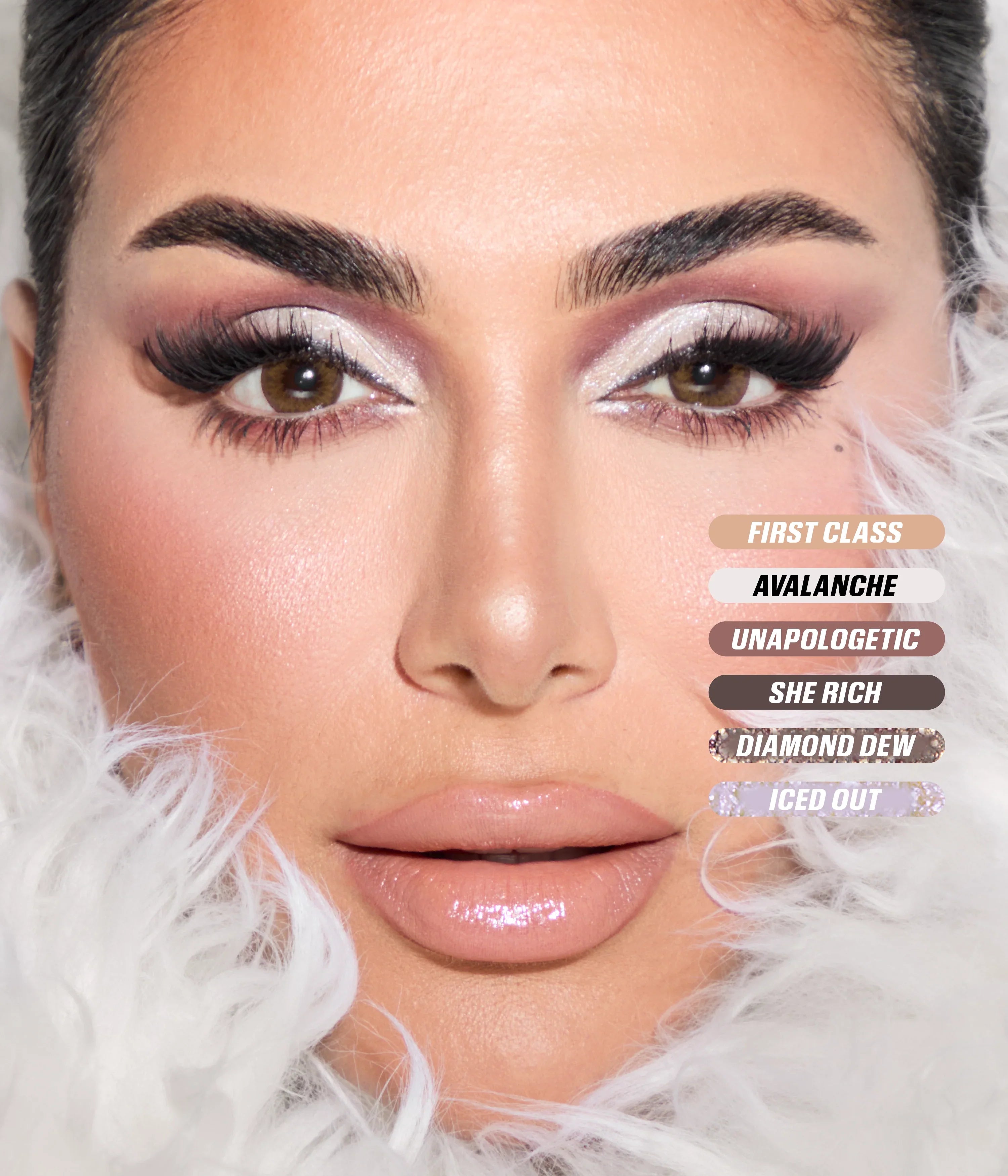 Icy Nude Eyeshadow Palette